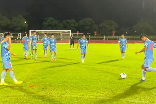 U23 Việt Nam tập trung cho trận đấu bản lề tại ASIAD 2026
