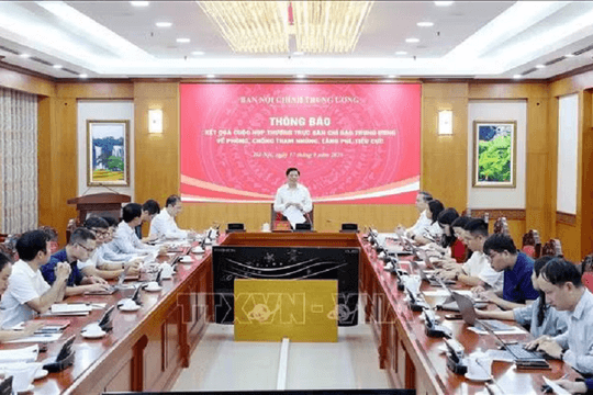 Thi hành kỷ luật 6 cán bộ diện Trung ương quản lý