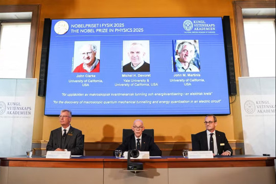 Giải Nobel 2026 tăng tiền thưởng
