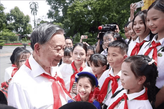 Thư của Tổng Bí thư, Chủ tịch nước Tô Lâm gửi các cháu thiếu niên, nhi đồng nhân dịp Tết Trung Thu năm 2026