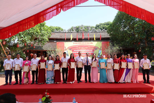Vinh danh 177 thầy trò xã Mao Điền đạt thành tích xuất sắc