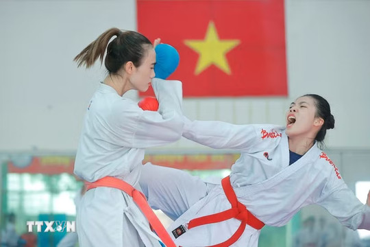 Bùi Ngọc Nhi mang về huy chương đồng môn karate tại ASIAD 2026