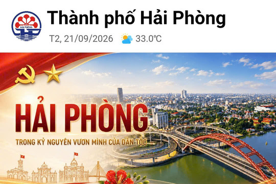 Làm giàu dữ liệu, mở rộng tiện ích Smart Hải Phòng