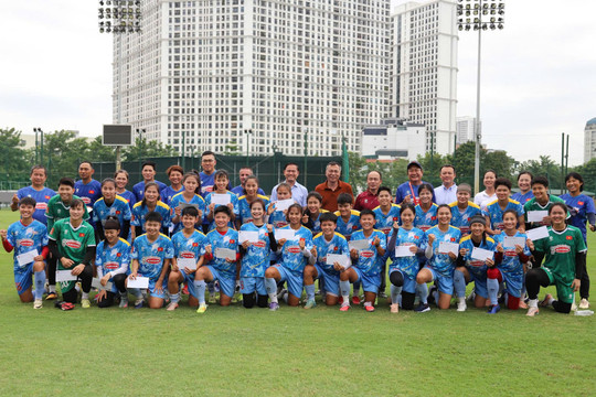 Tuyển nữ Việt Nam vào tứ kết ASIAD 2026, nhận thưởng 500 triệu đồng
