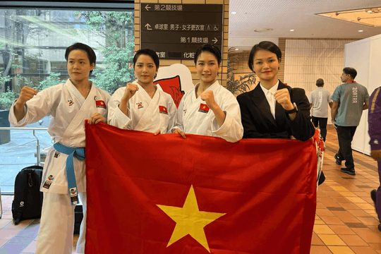 Karate Việt Nam mang về tấm huy chương vàng đầu tiên tại ASIAD 2026