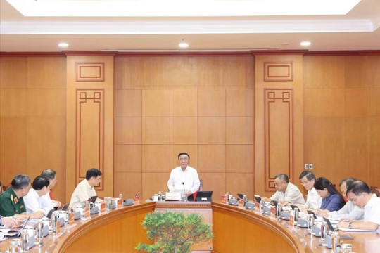Bảo đảm tiến độ, chất lượng Đề cương tổng kết 40 năm thực hiện Cương lĩnh