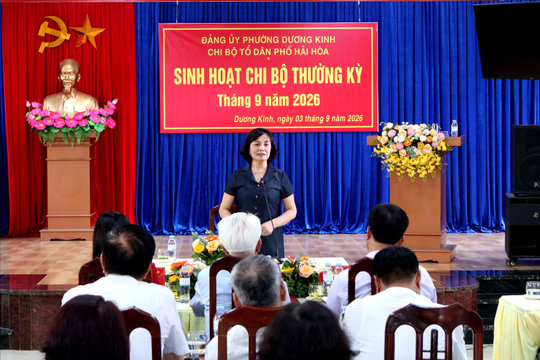 Đổi mới sinh hoạt chi bộ, tạo chuyển biến từ cơ sở