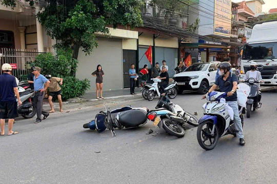 Tai nạn giao thông do không chú ý quan sát chiếm tỷ lệ cao nhất