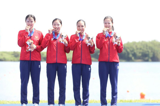 Rowing Việt Nam giành huy chương đồng tại ASIAD 2026