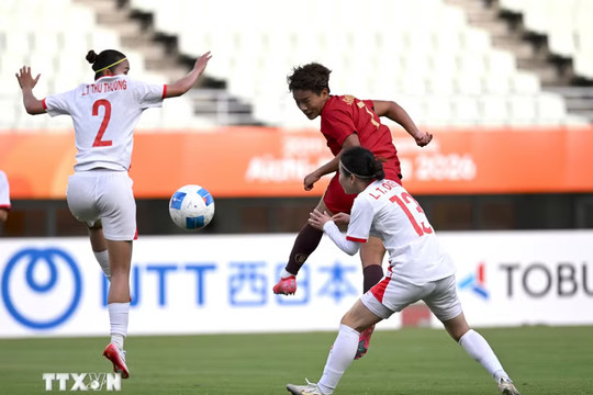 Đội tuyển nữ Việt Nam dừng bước sau trận đấu kiên cường tại ASIAD 2026