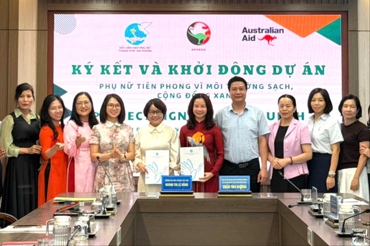 Phụ nữ Hải Phòng thúc đẩy lối sống xanh từ cộng đồng