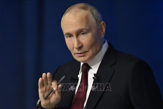 Tổng thống Putin bác bỏ khả năng Nga chuẩn bị xung đột với châu Âu
