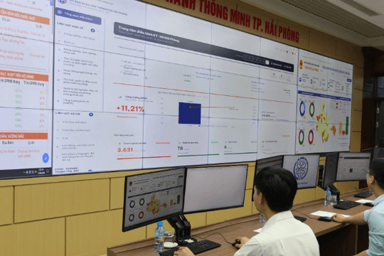 Hai Phong gradually builds data-driven governance