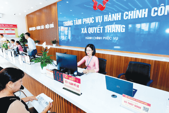 Thiết bị hiện đại, phục vụ người dân thuận tiện hơn