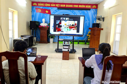 Giáo dục Hải Phòng gỡ khó nhờ công nghệ