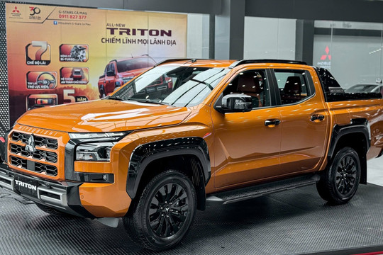 Mitsubishi tung ưu đãi cho mẫu Triton thế hệ mới