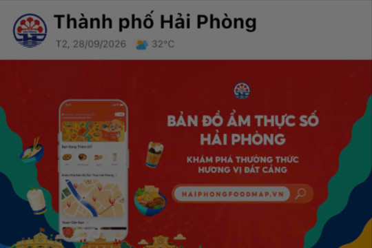 Ứng dụng Smart Hải Phòng tích hợp Cổng dịch vụ công thuế