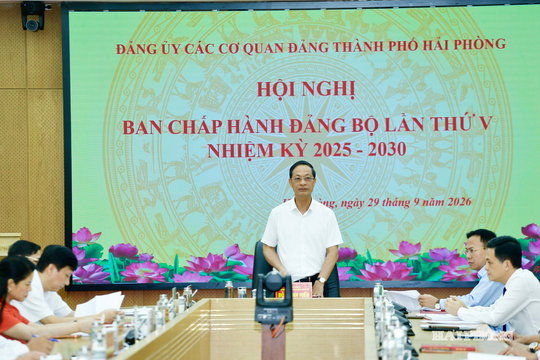 Đảng bộ Các cơ quan Đảng thành phố tăng cường thực hiện nhiệm vụ cuối năm