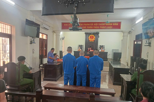 3 đối tượng lĩnh án tù vì mua bán và tổ chức sử dụng ma túy