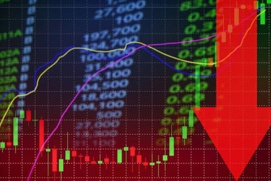 VN-Index giảm điểm do áp lực lãi suất và bán ròng của khối ngoại