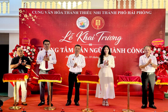Mở rộng cơ hội học tiếng Trung cho thanh thiếu nhi Hải Phòng