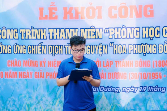Nam sinh Hải Phòng và hành trình tuổi trẻ nhiệt huyết