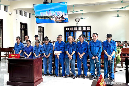 17 bị cáo trong vụ án tại Đồ hộp Hạ Long lĩnh án