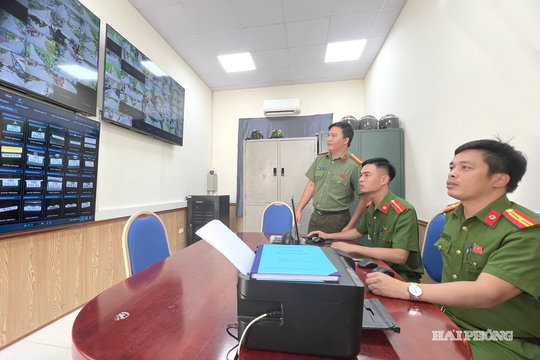'Mắt thần' AI hỗ trợ bảo đảm an ninh trật tự ở xã An Trường