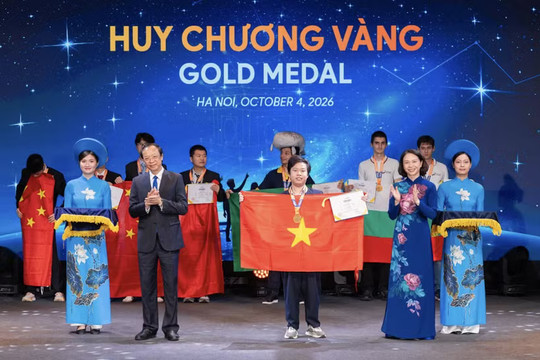 Việt Nam giành 6 huy chương vàng Olympic Thiên văn và Vật lý thiên văn quốc tế