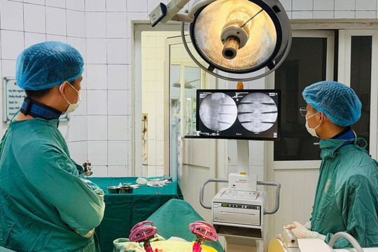 Bước tiến mới trong điều trị chấn thương cột sống tại Bệnh viện Đa khoa Hải Dương