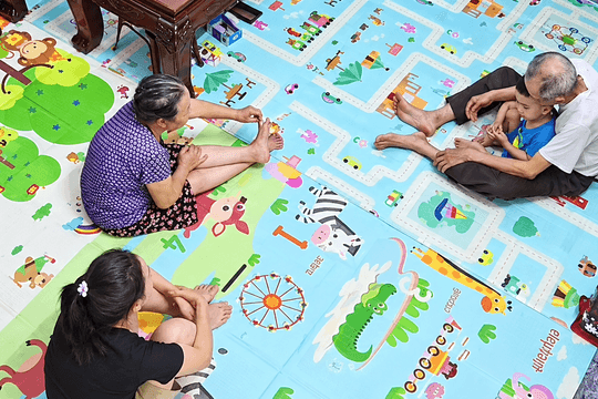 Khi ông bà là người giữ trẻ