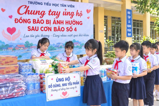 Khi việc tốt trở thành nền nếp ở trường học