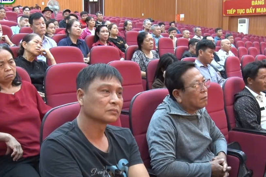 Công khai phương án di chuyển 820 phần mộ tại Khu đô thị Bắc sông Cấm