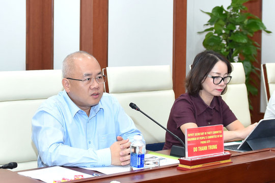 Chủ tịch UBND thành phố Đỗ Thành Trung làm việc với đối tác Nhật Bản