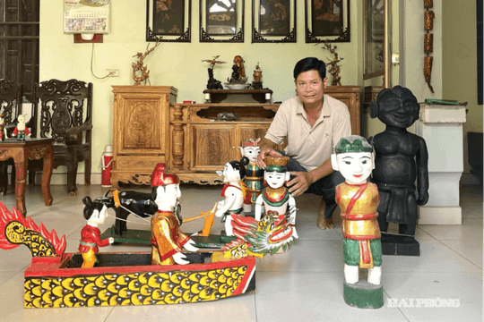 Giữ nghề múa rối nước Nhân Hòa