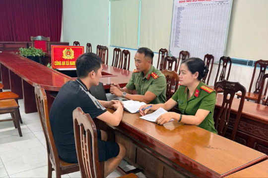 Công an xã Nam Sách giữ vững trận địa tư tưởng từ cơ sở