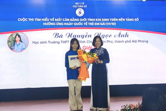 6.432 bài tham gia Cuộc thi Tìm hiểu về mất cân bằng giới tính khi sinh trên nền tảng số
