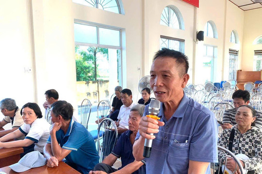 Vận động 4 hộ dân bàn giao mặt bằng xây cầu Văn Úc 2
