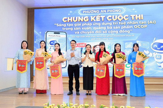 An Phong thi sáng tạo giải pháp AI trong quảng bá sản phẩm OCOP