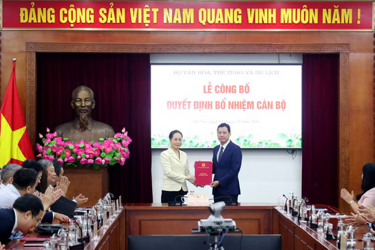 Ông Lê Quang Tự Do được điều động, bổ nhiệm giữ chức Cục trưởng Cục Báo chí
