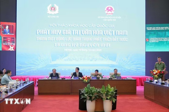 Phát huy giá trị văn hóa Việt Nam thành động lực phát triển đất nước