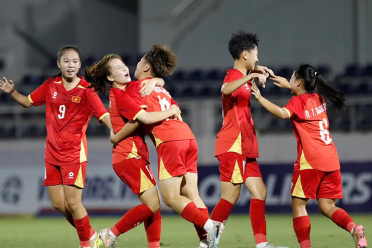 U17 nữ Việt Nam giành vé tham dự vòng chung kết U17 nữ châu Á 2027