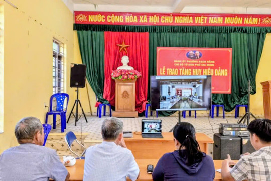Tiếp công dân trực tuyến, Bí thư Đảng ủy phường Bạch Đằng gần dân hơn
