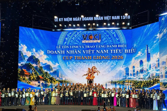 Ba doanh nhân Hải Phòng được trao danh hiệu Doanh nhân Việt Nam tiêu biểu