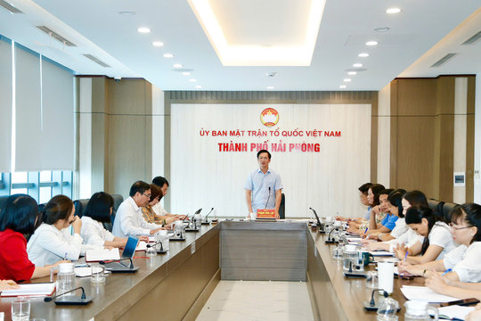Bảo đảm hoạt động của Đảng ủy MTTQ, các đoàn thể thành phố đồng bộ, liên tục, hiệu quả
