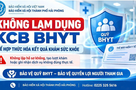 Không dùng thẻ bảo hiểm y tế để hợp thức hóa khám sức khỏe định kỳ