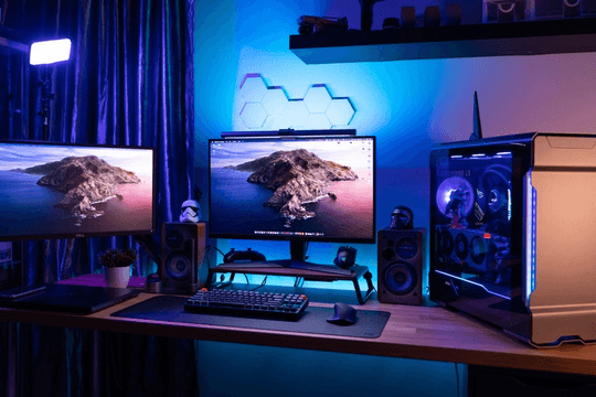 Setup PC và màn hình theo nhu cầu: Xu hướng xây dựng góc máy tính cho làm việc, chơi game và sáng tạo
