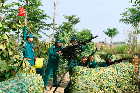 Phường Việt Hoà diễn tập chiến đấu phòng thủ năm 2026
