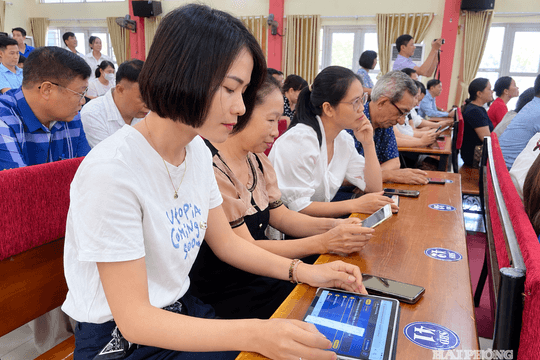 95 thí sinh tranh tài tại cuộc thi 'Cán bộ tổ dân phố thời đại số' tại Phù Liễn