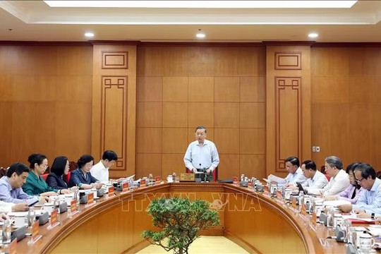 Thông báo ý kiến chỉ đạo của Tổng Bí thư, Chủ tịch nước Tô Lâm về phát triển thể dục, thể thao trong giai đoạn mới